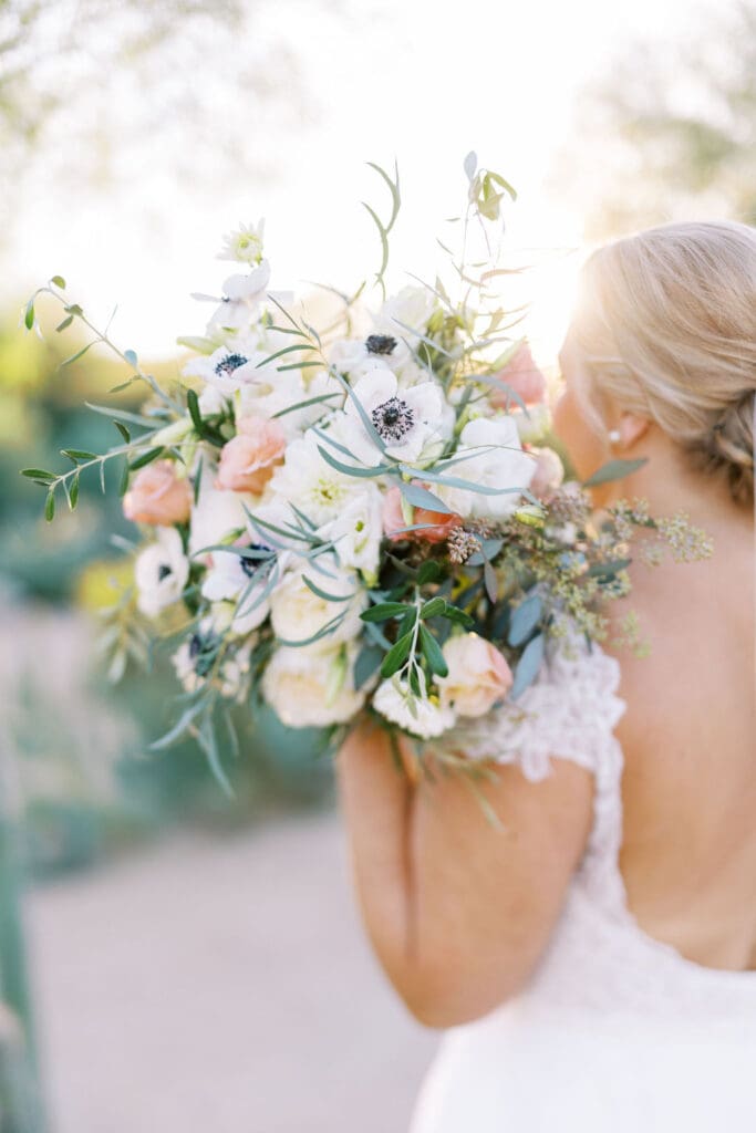 Bride and Groom at their Andaz Scottsdale Wedding, Arizona Wedding Photographer