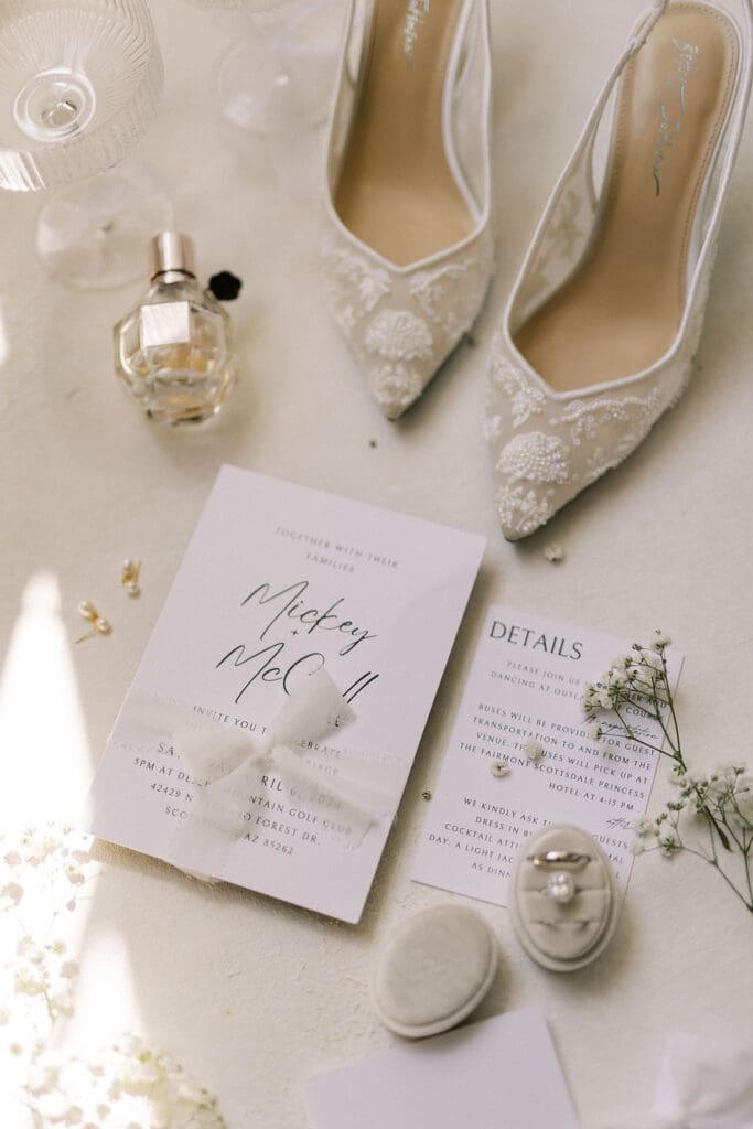 Detail photos at Desert Mountain Wedding - Arizona Wedding Photographer