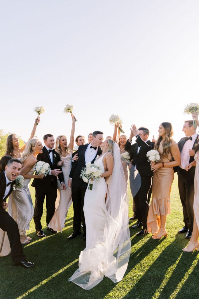Bridal Party photos at Desert Mountain Wedding - Arizona Wedding Photographer