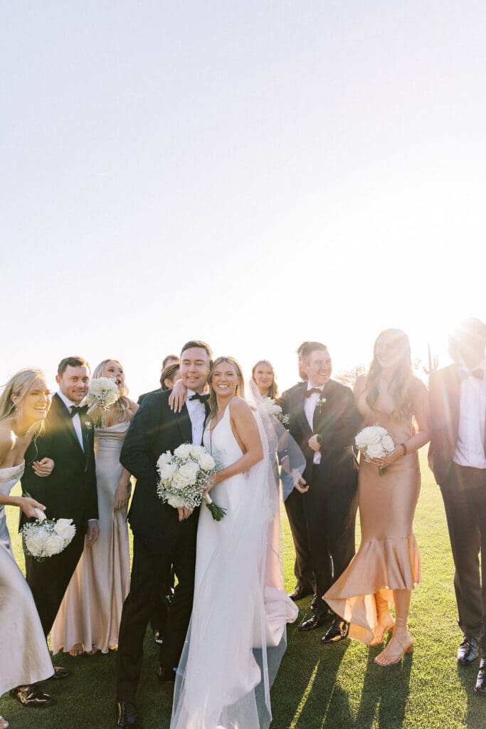 Bridal Party photos at Desert Mountain Wedding - Arizona Wedding Photographer