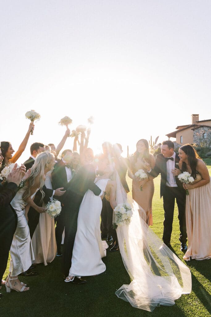 Bridal Party photos at Desert Mountain Wedding - Arizona Wedding Photographer