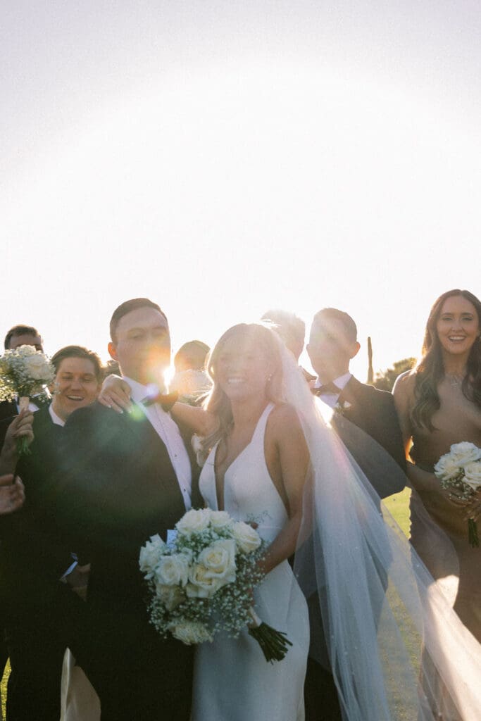 Bridal Party photos at Desert Mountain Wedding - Arizona Wedding Photographer