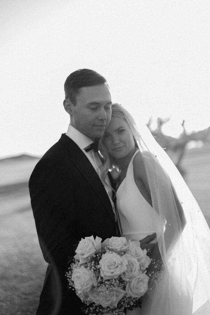 Bride and Groom Photos at Desert Mountain Wedding - Arizona Wedding Photographer