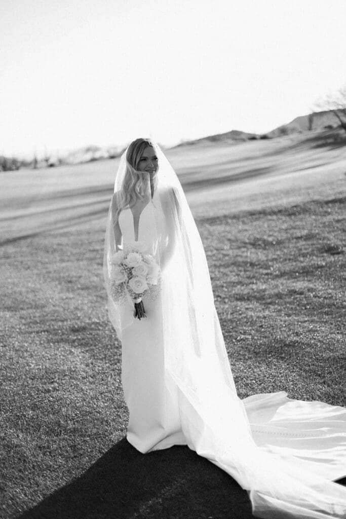 Bride and Groom Photos at Desert Mountain Wedding - Arizona Wedding Photographer