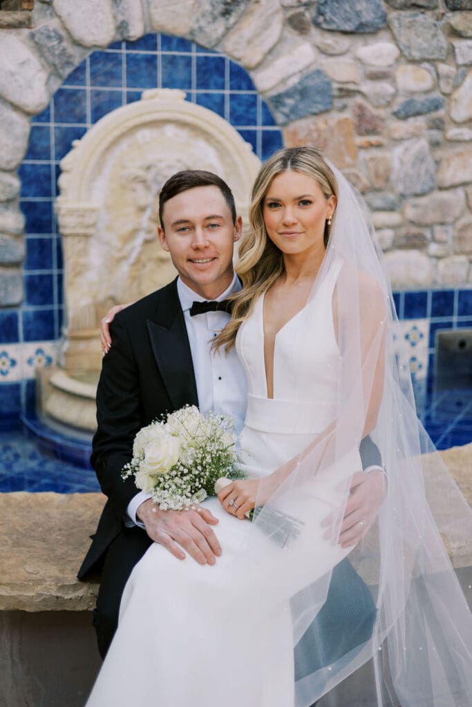Bride and Groom Photos at Desert Mountain Wedding - Arizona Wedding Photographer