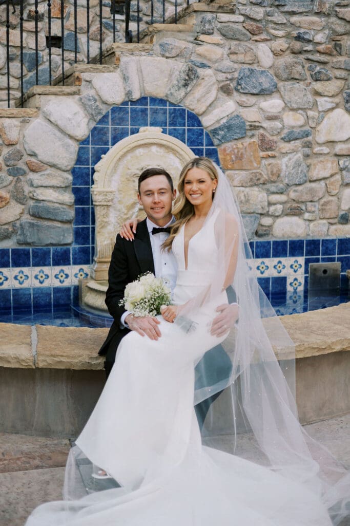 Bride and Groom Photos at Desert Mountain Wedding - Arizona Wedding Photographer