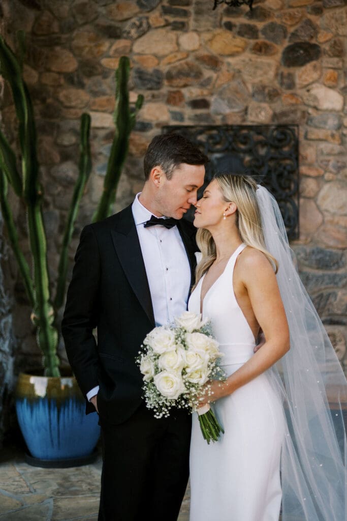 Bride and Groom Photos at Desert Mountain Wedding - Arizona Wedding Photographer