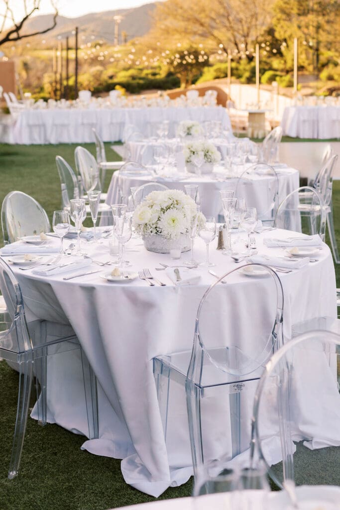 Reception Photos at Desert Mountain Wedding - Arizona Wedding Photographer
