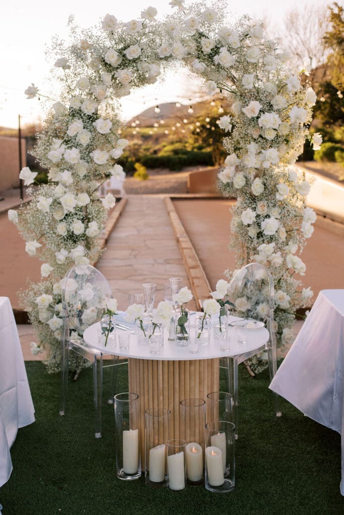 Reception Photos at Desert Mountain Wedding - Arizona Wedding Photographer