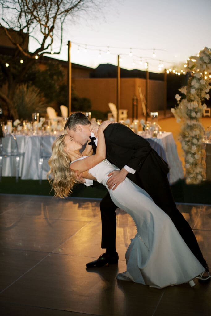 Reception Photos at Desert Mountain Wedding - Arizona Wedding Photographer
