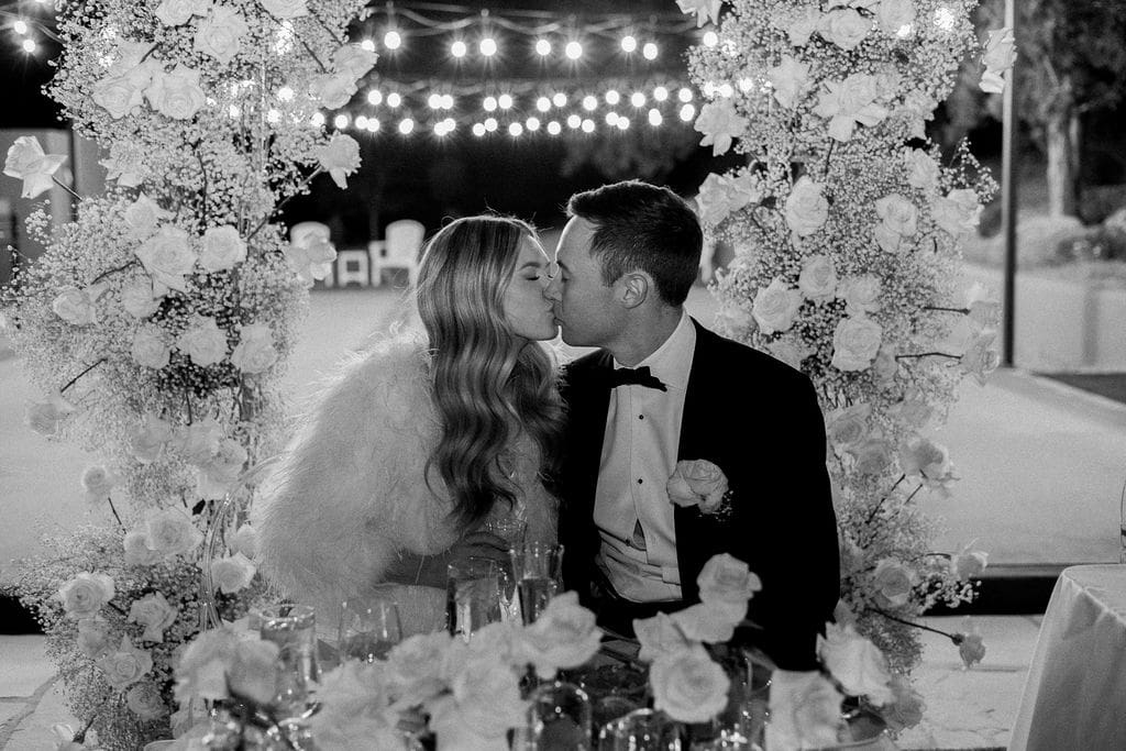 Reception Photos at Desert Mountain Wedding - Arizona Wedding Photographer