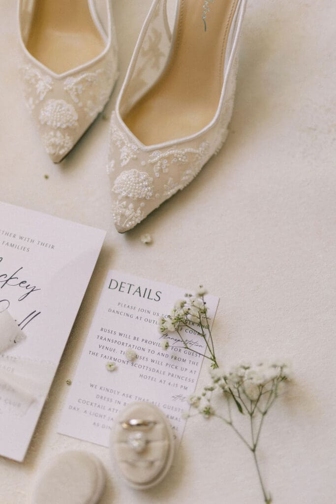 Detail photos at Desert Mountain Wedding - Arizona Wedding Photographer