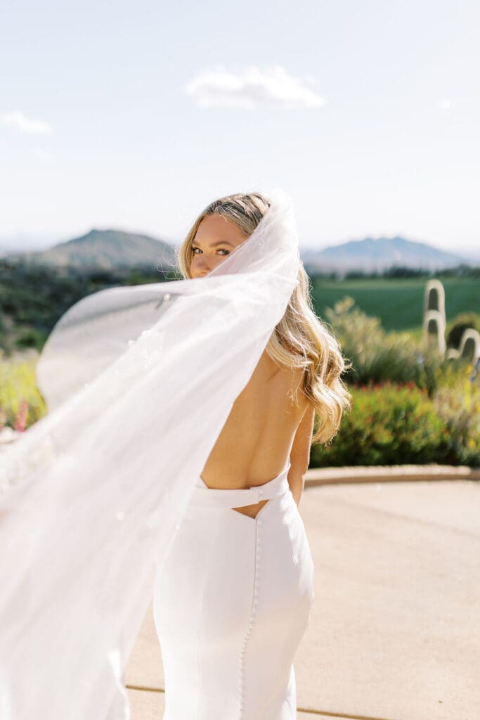 Groom photos at Desert Mountain Wedding - Arizona Wedding Photographer