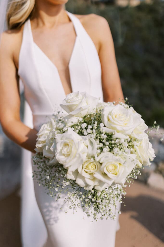 Groom photos at Desert Mountain Wedding - Arizona Wedding Photographer
