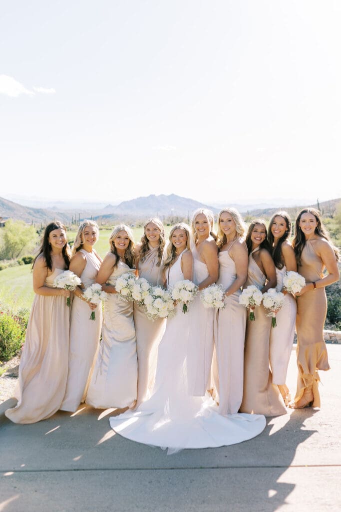 Bridal photos at Desert Mountain Wedding - Arizona Wedding Photographer