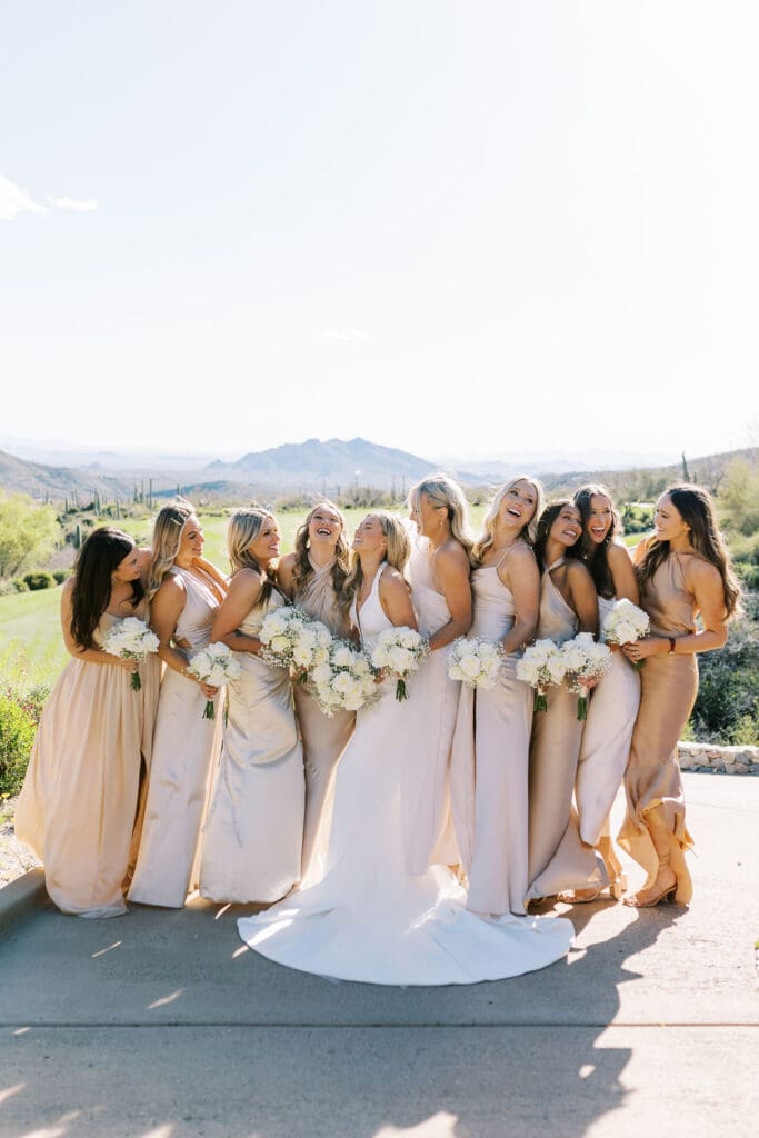 Bridal photos at Desert Mountain Wedding - Arizona Wedding Photographer