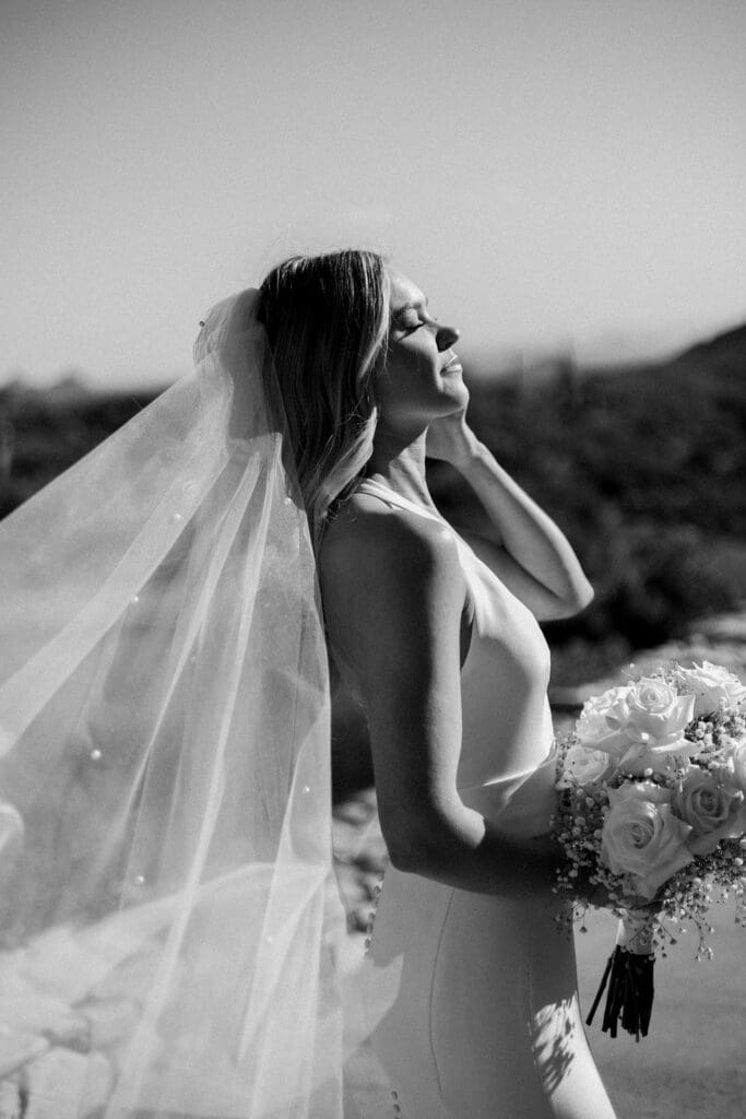 Bridal photos at Desert Mountain Wedding - Arizona Wedding Photographer