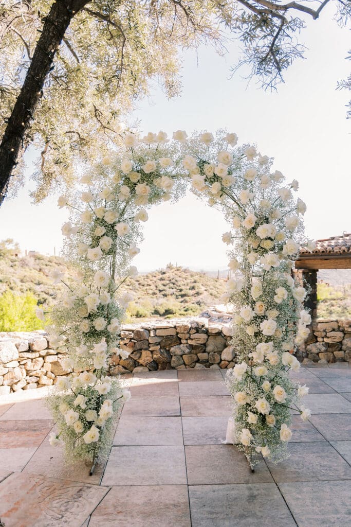 Bridal photos at Desert Mountain Wedding - Arizona Wedding Photographer