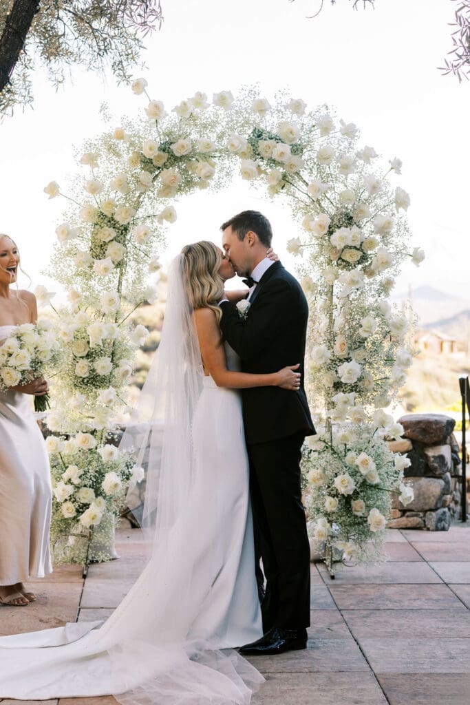 Ceremony photos at Desert Mountain Wedding - Arizona Wedding Photographer