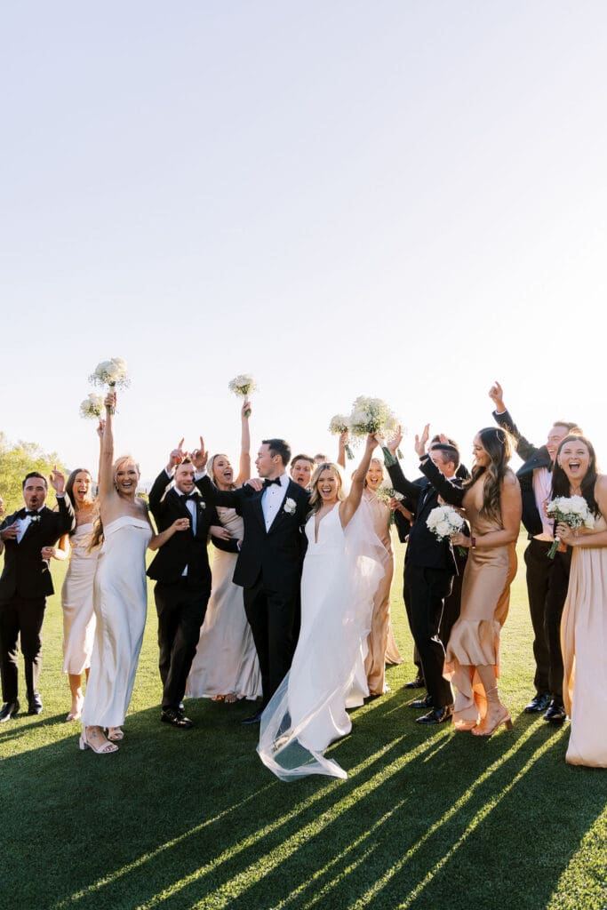 Bridal Party photos at Desert Mountain Wedding - Arizona Wedding Photographer
