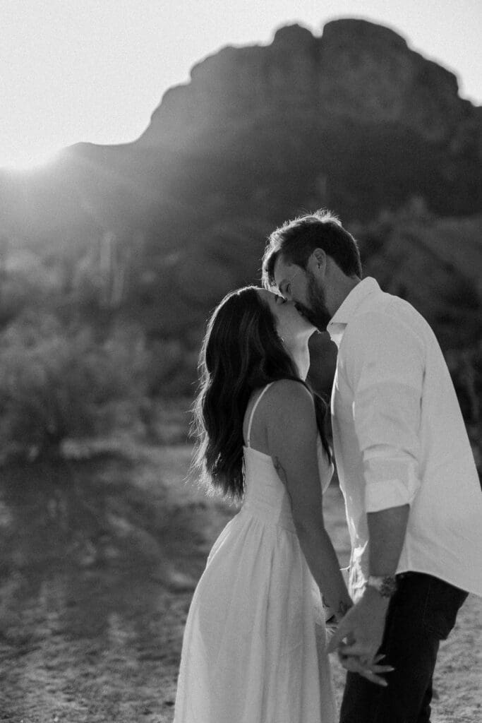 desert phoenix engagement session