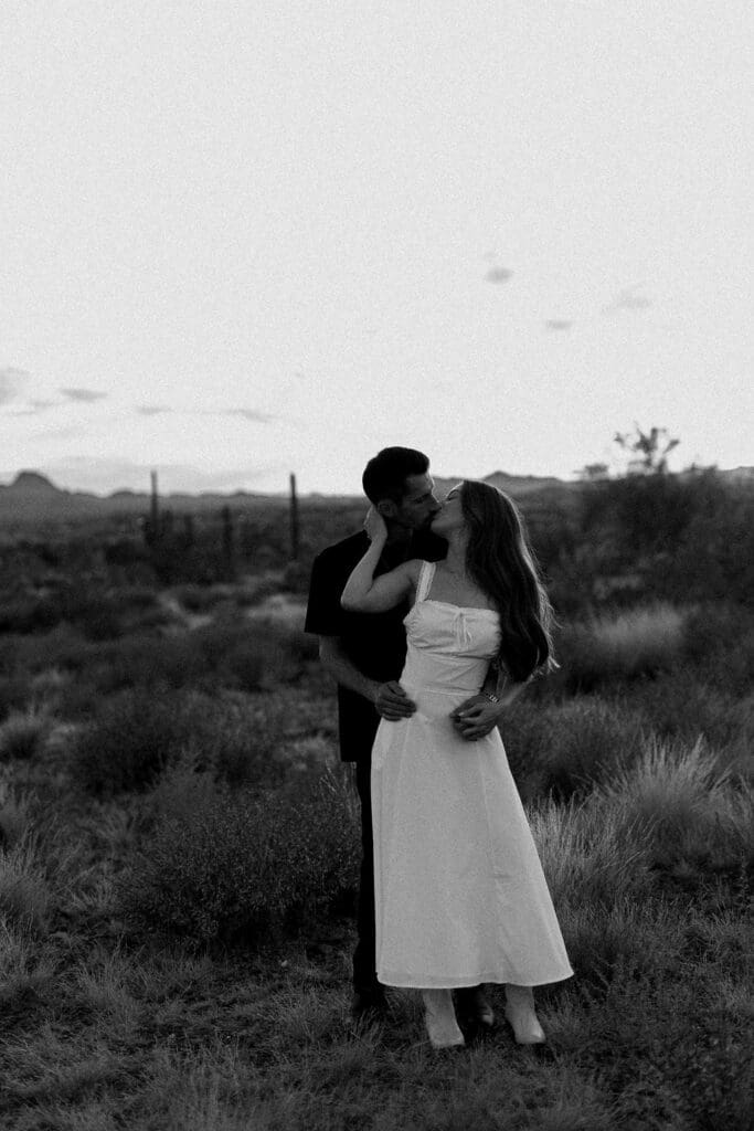 desert phoenix engagement session