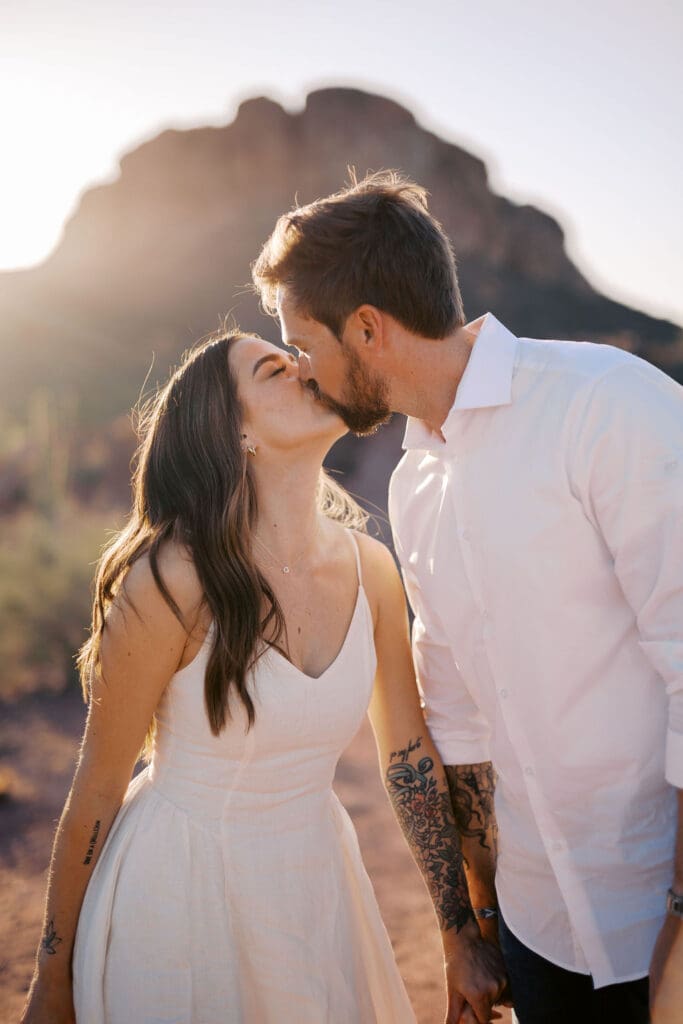 desert phoenix engagement session