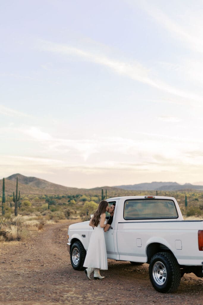 desert phoenix engagement session