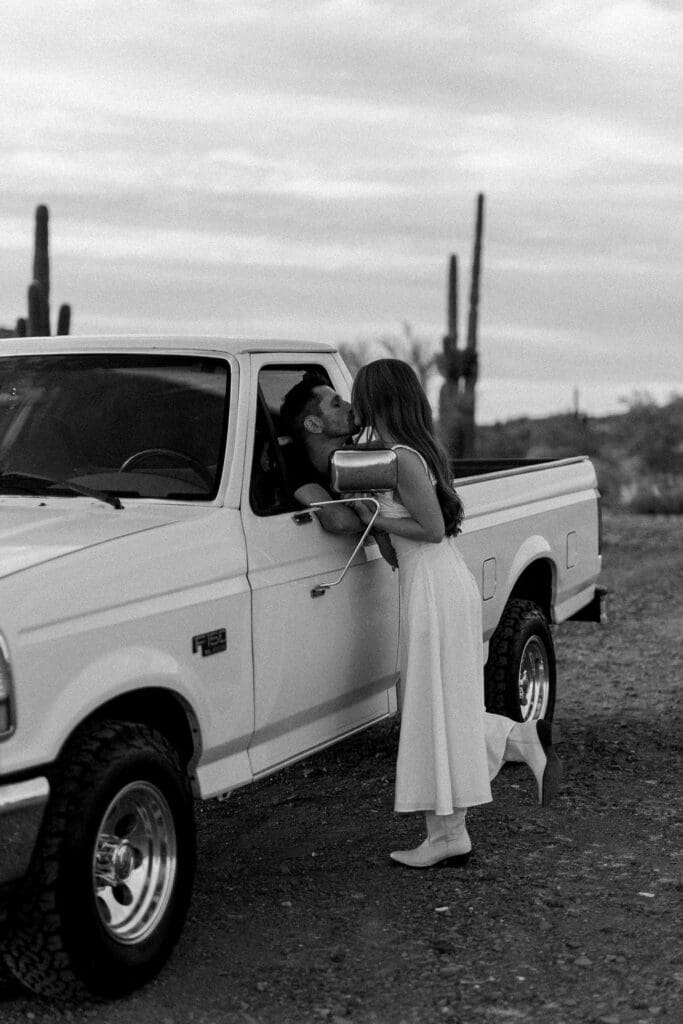 desert phoenix engagement session