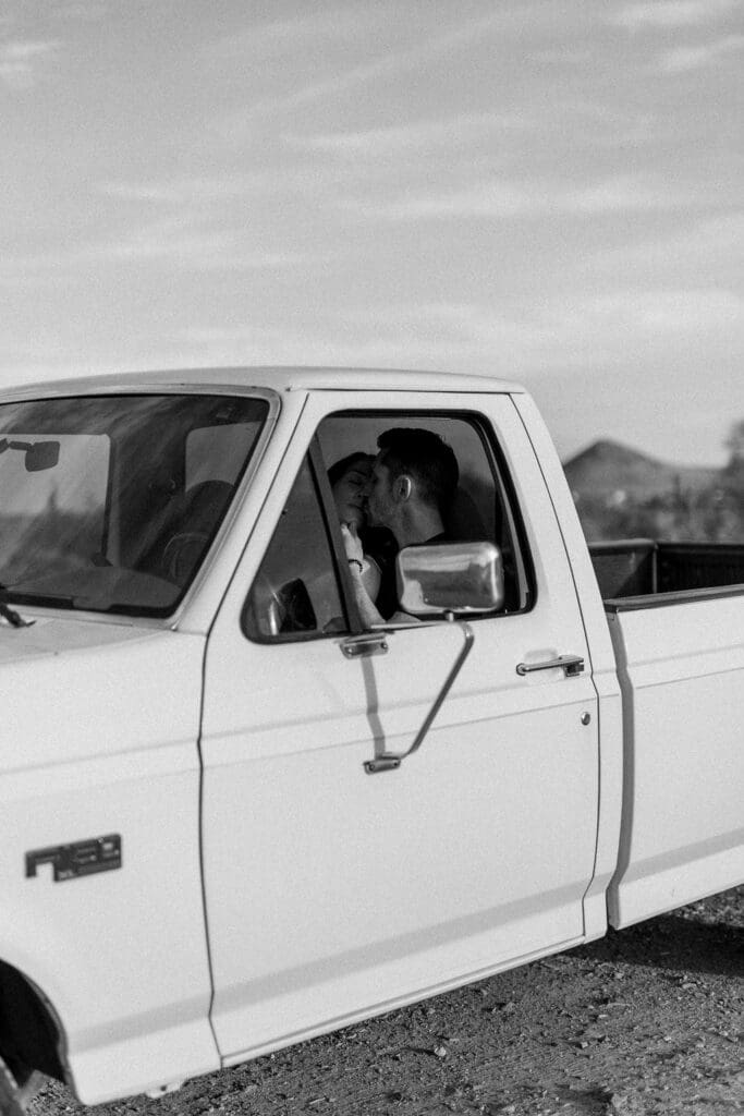 desert phoenix engagement session