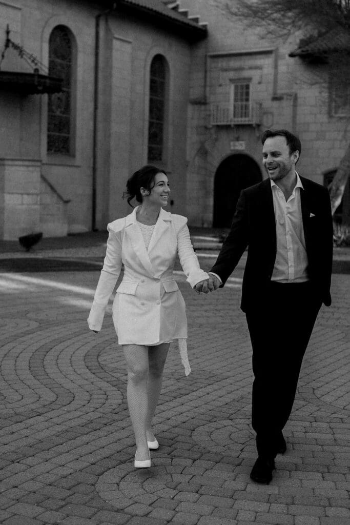 downtown phoenix engagement session