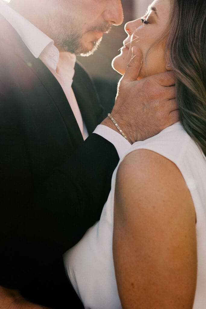 downtown phoenix engagement session