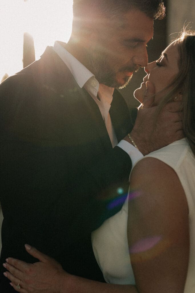 downtown phoenix engagement session