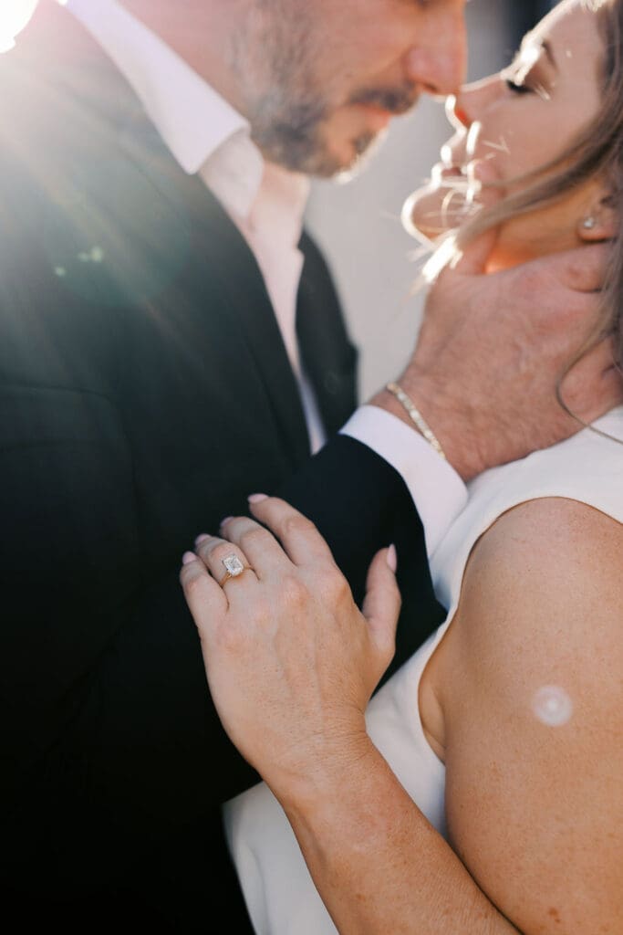 downtown phoenix engagement session