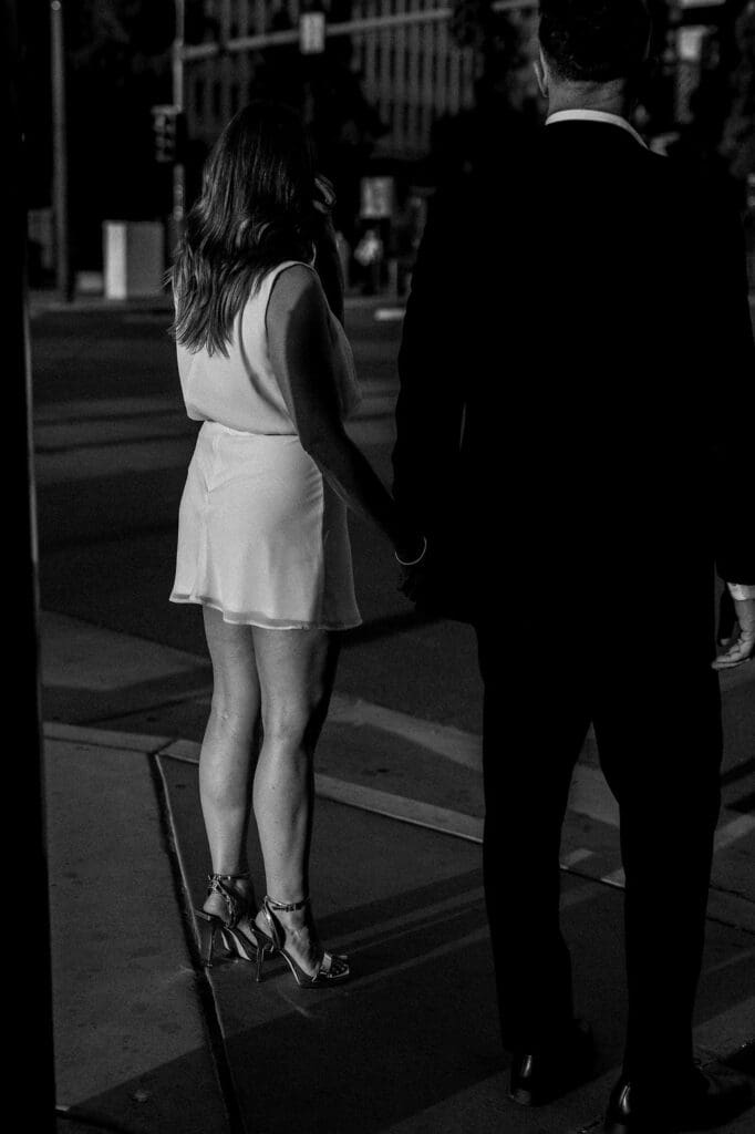 downtown phoenix engagement session