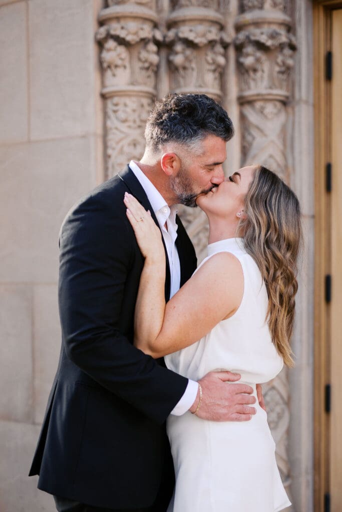 downtown phoenix engagement session