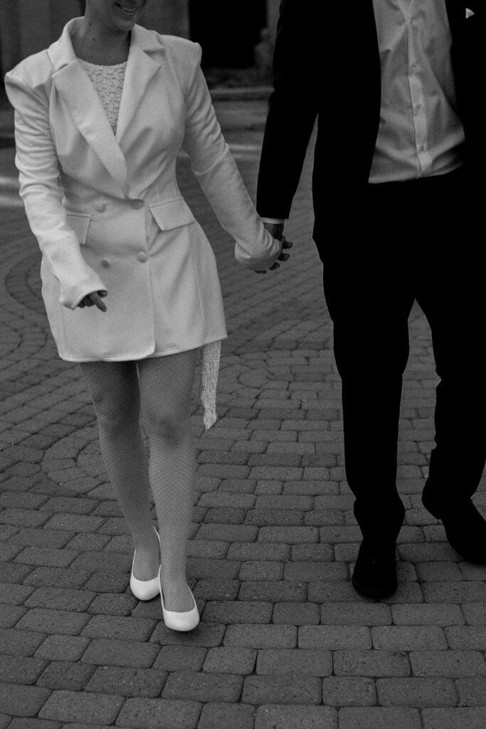 downtown phoenix engagement session