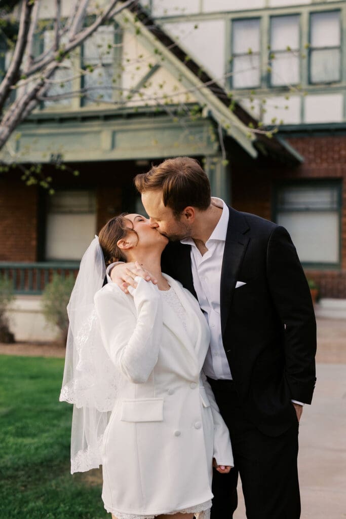 downtown phoenix engagement session