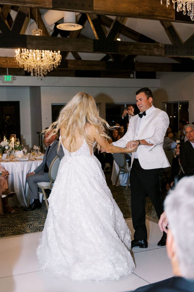Luxury Wrigley Mansion wedding ceremony
