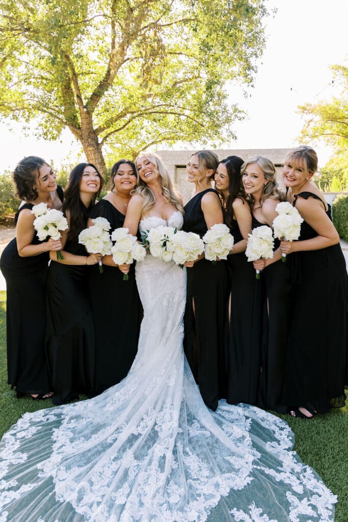 Bridal Party photos at Lindsay Grove Wedding Arizona