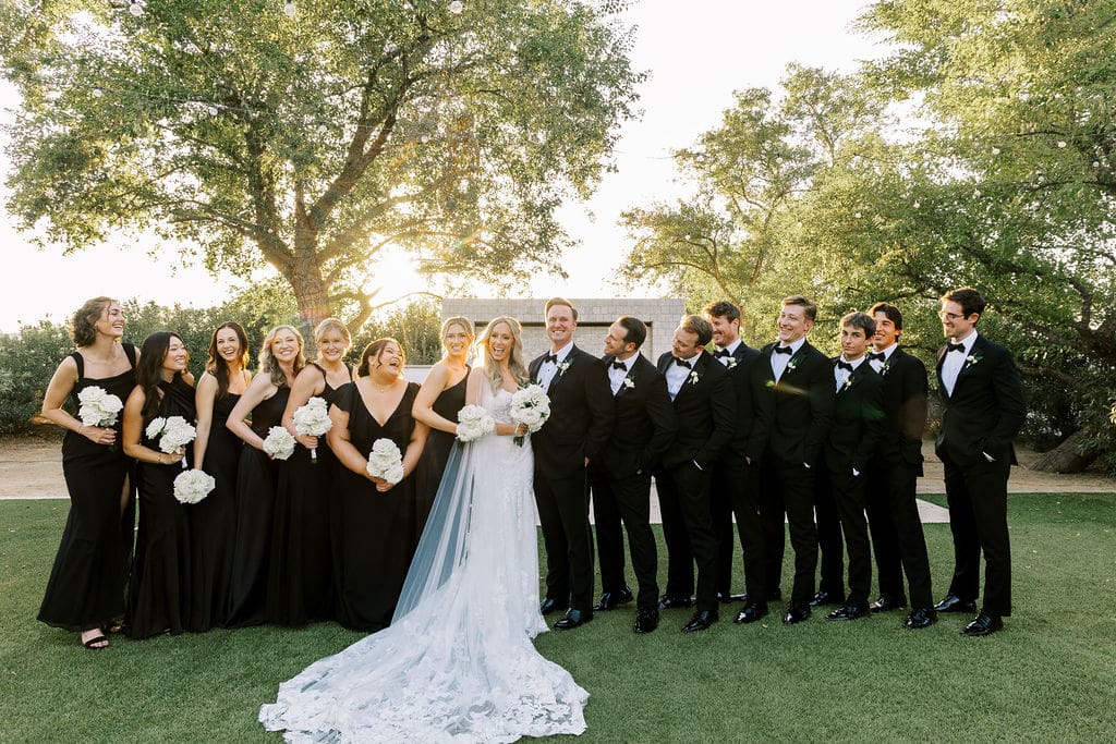 Bridal Party photos at Lindsay Grove Wedding Arizona