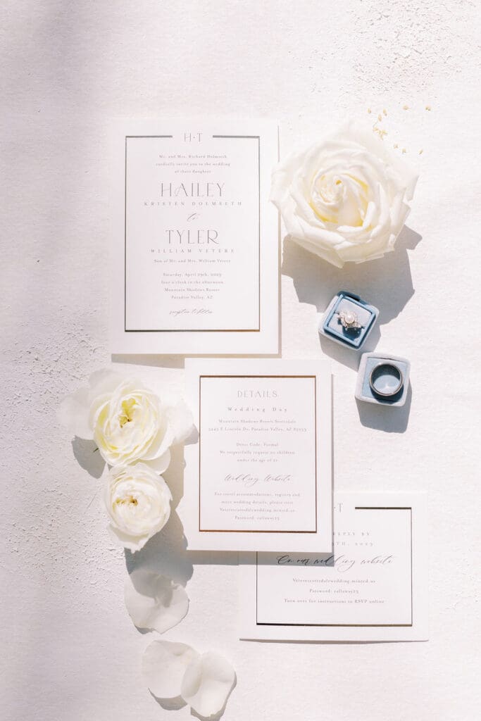 Detail photos at a Mountain Shadows Wedding Scottsdale, Arizona Wedding Photographer