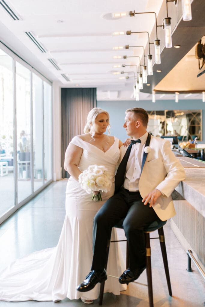 First Look photos at a Mountain Shadows Wedding Scottsdale, Arizona Wedding Photographer