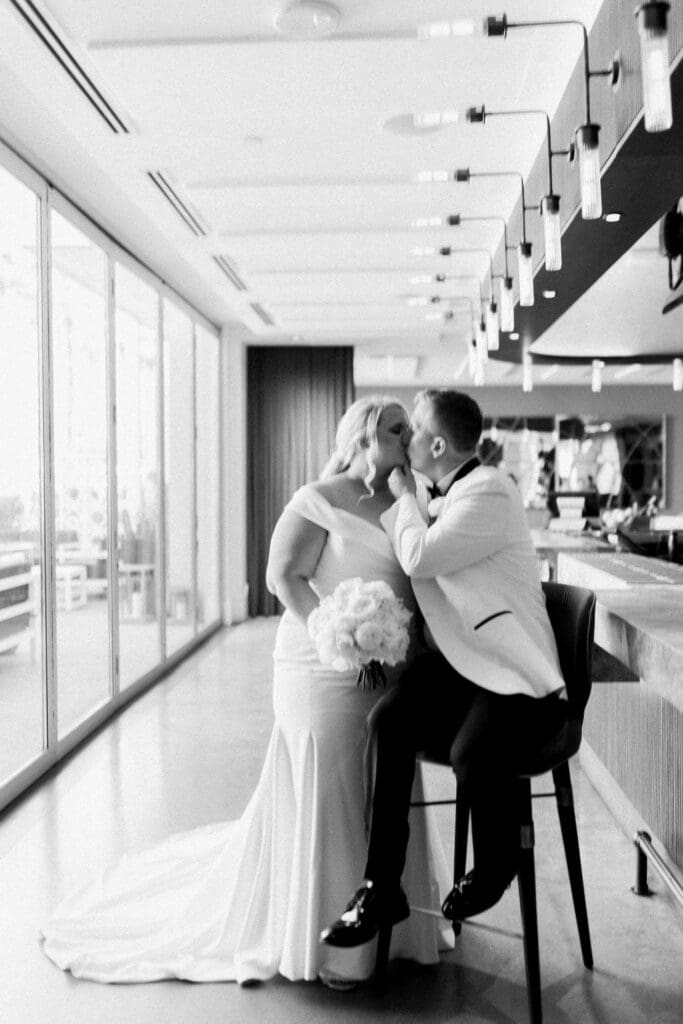 First Look photos at a Mountain Shadows Wedding Scottsdale, Arizona Wedding Photographer