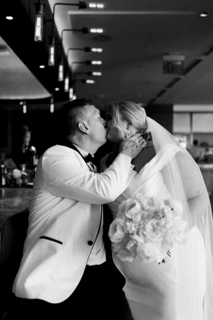 First Look photos at a Mountain Shadows Wedding Scottsdale, Arizona Wedding Photographer