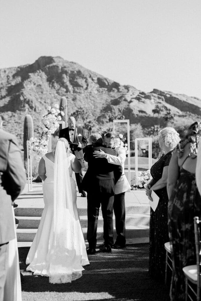 Bridal party photos at a Mountain Shadows Wedding Scottsdale, Arizona Wedding Photographer