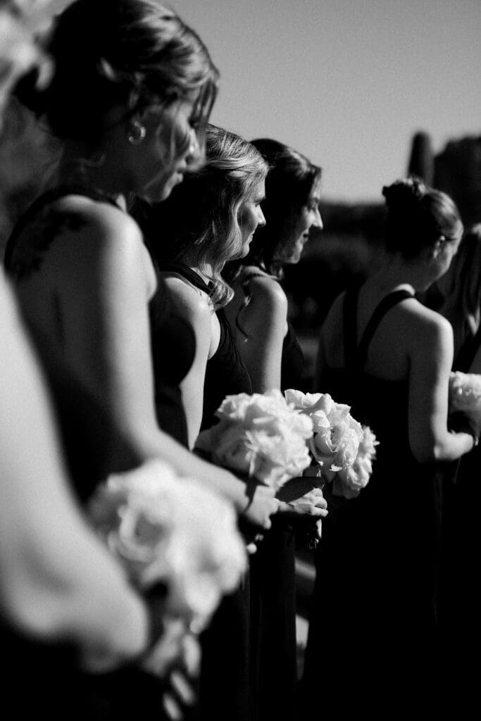 Bridal party photos at a Mountain Shadows Wedding Scottsdale, Arizona Wedding Photographer