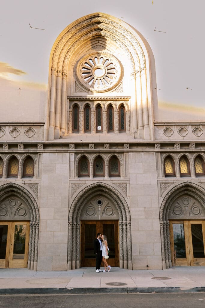 phoenix downtown engagement session