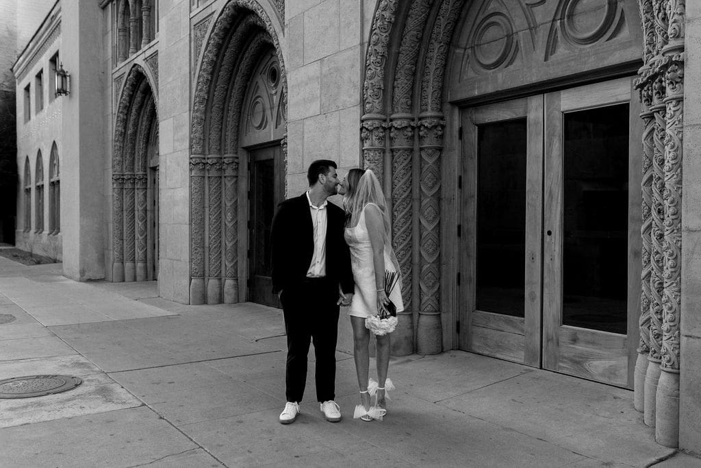 phoenix downtown engagement session