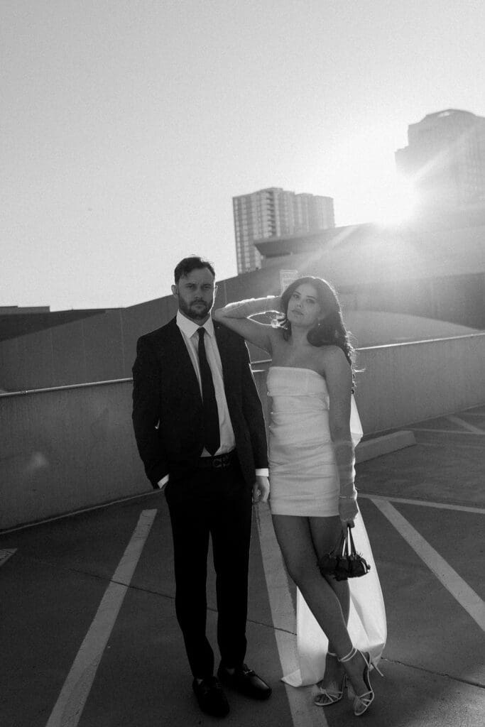 phoenix downtown engagement session